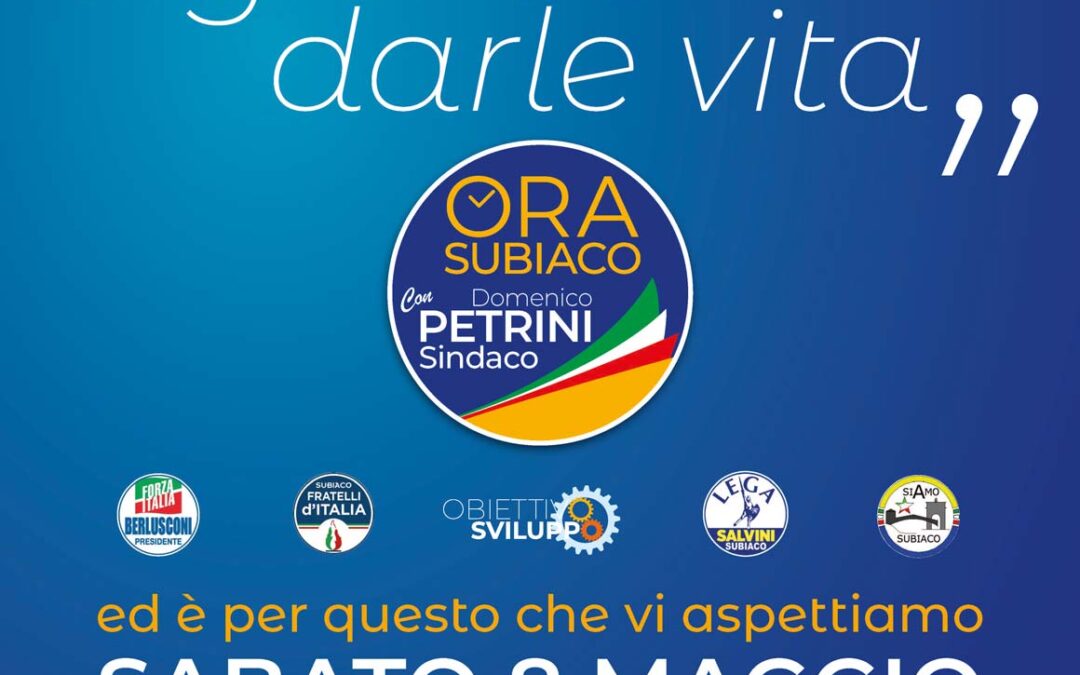 Tutti in sede con ORA Subiaco!